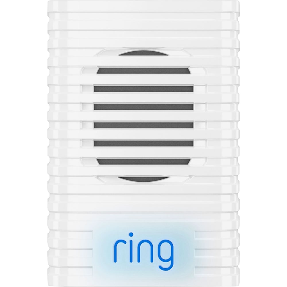 Ring Chime White Works With Google Assistant, Compatible With Android, Apple Ios Ring Chime White Works With Google Assistant, Compatible With Android, Apple Ios