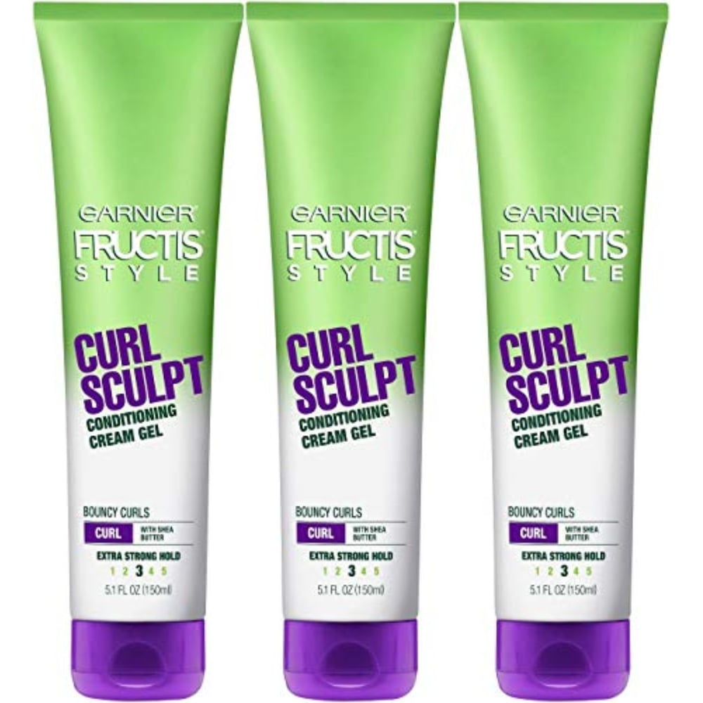 Garnier Fructis Style Curl Sculpt Conditioning Cream Gel 5 Oz - Pack Of 3 Garnier Fructis Style Curl Sculpt Conditioning Cream Gel 5 Oz - Pack Of 3