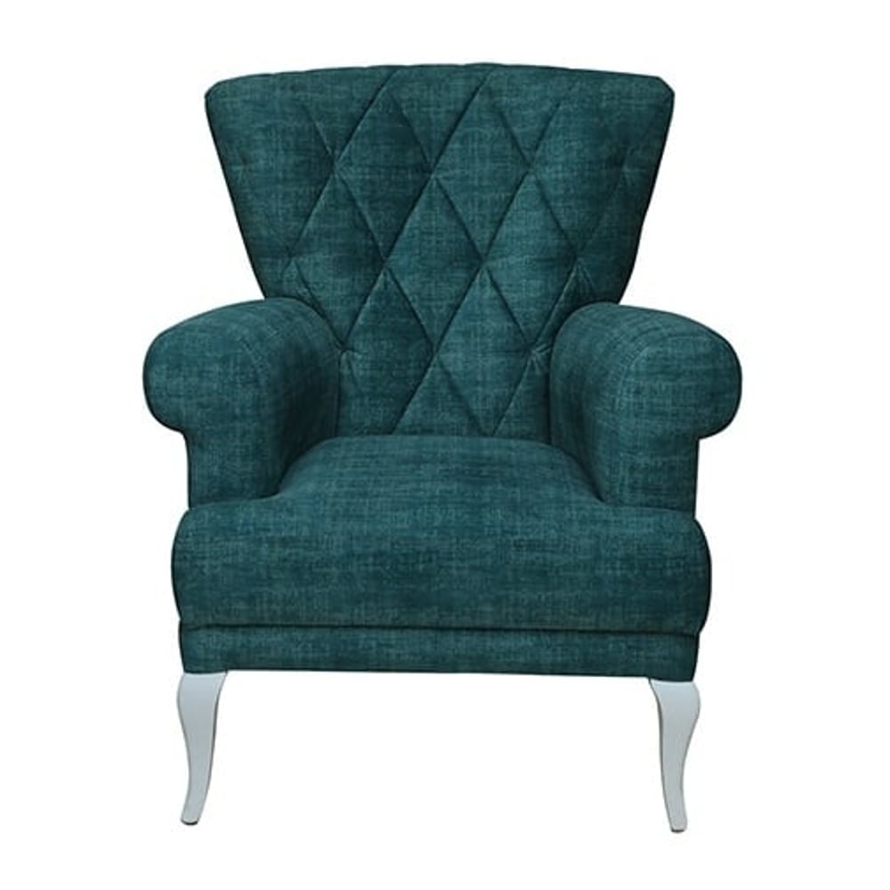 Pan Emirates Eyelet Single Seater Sofa Blue Pan Emirates Eyelet Single Seater Sofa Blue