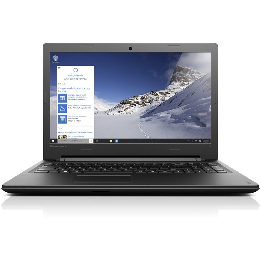 Lenovo ideapad 100-15IBD Laptop - Core i5 2.2GHz 4GB 500GB 2GB Win10 15.6inch HD Black