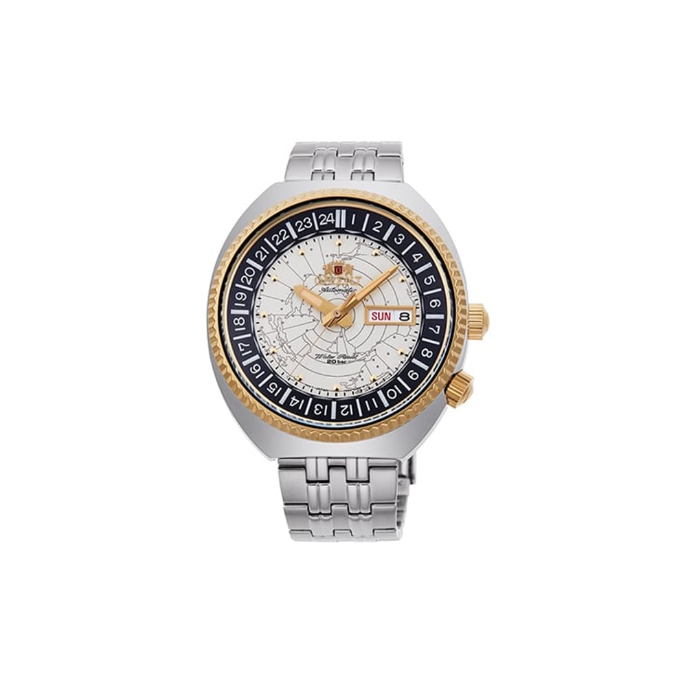 Orient: Mechanical Revival Watch, Metal Strap - 43.5mm (ra-aa0e01s)