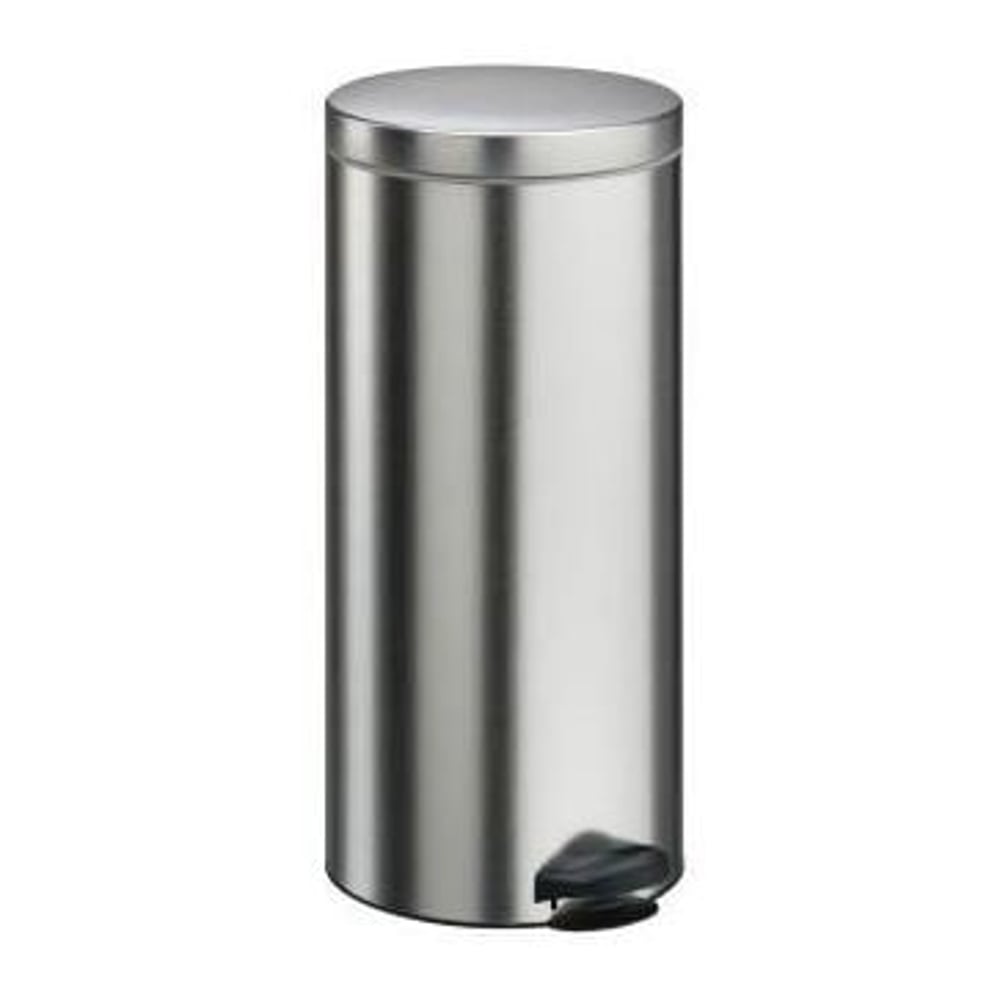 Meliconi Pedal Bin 30L Brushed Steel