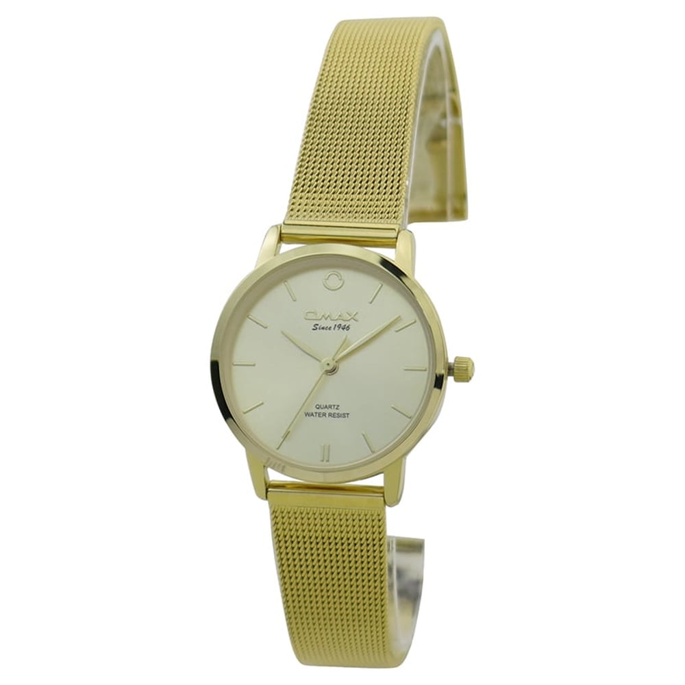 Omax HXML01G11I Mesh Band Analog Wrist Women's Watch