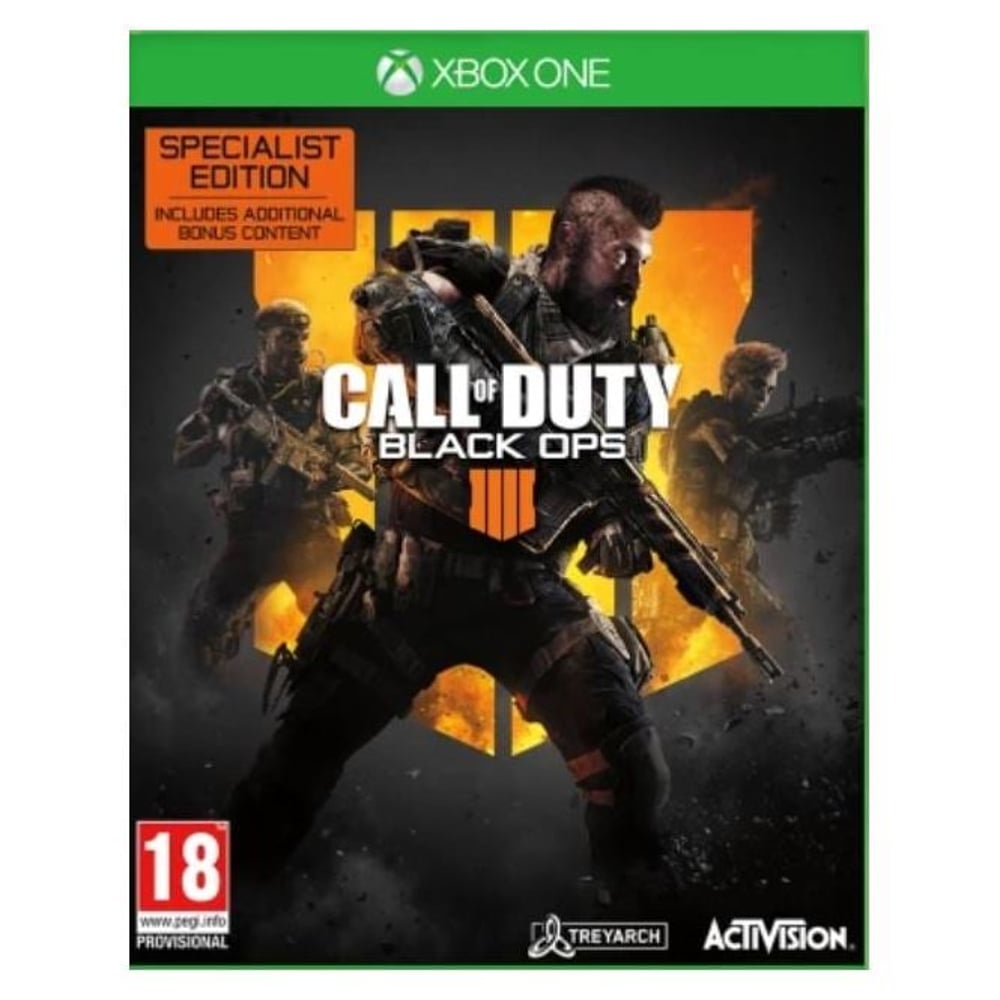 Xbox One Call of Duty Black Ops 4 Specialist Edition Game