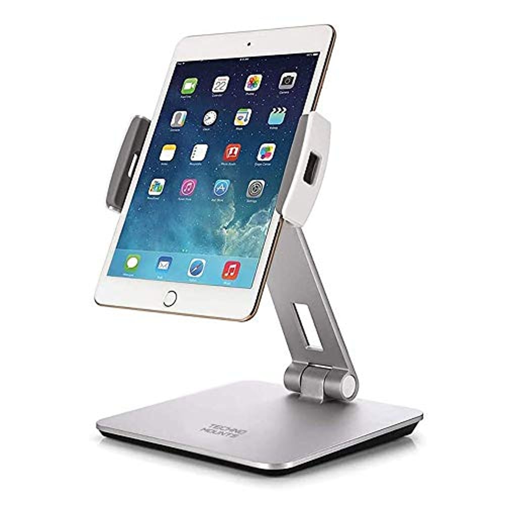 Technomounts Tablet Stand Holder, Desktop Adjustable 360 Swivel Rotating Phone Stand For Ipad Pro, Ipad Air, Samsung Galaxy Tab, Pos Kiosk Stand For 3.5 Technomounts Tablet Stand Holder, Desktop Adjustable 360 Swivel Rotating Phone Stand For Ipad Pro, Ipad Air, Samsung Galaxy Tab, Pos Kiosk Stand For 3.5
