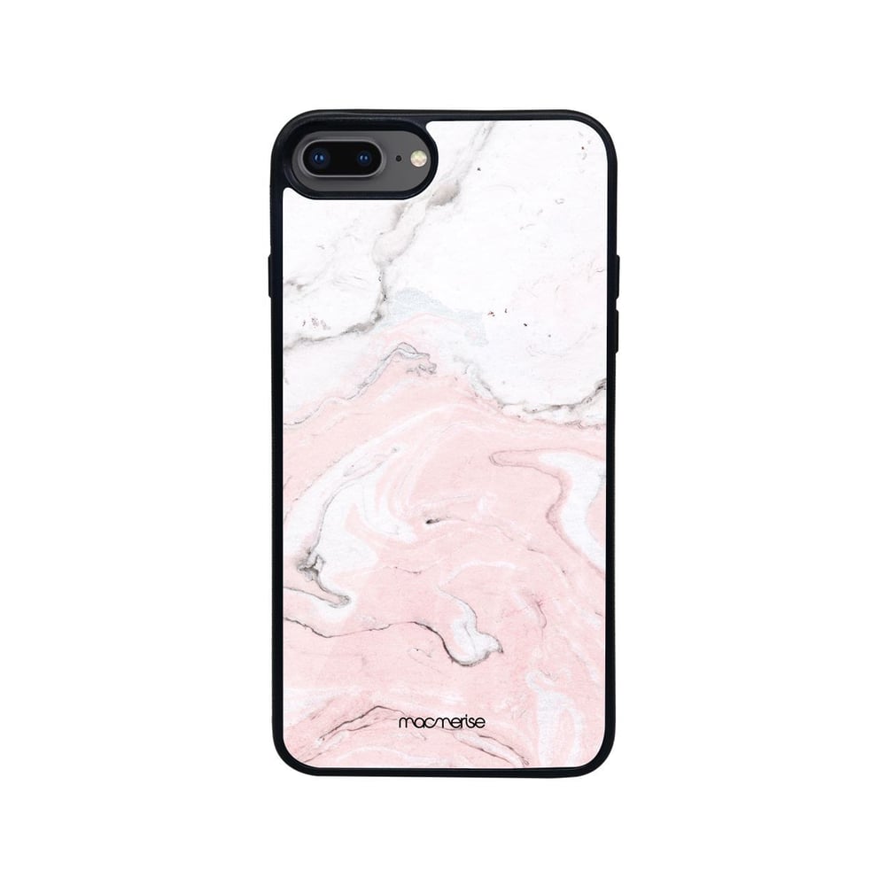 Macmerise Marble Rosa Verona - Glass Phone Case For Iphone 8 Plus