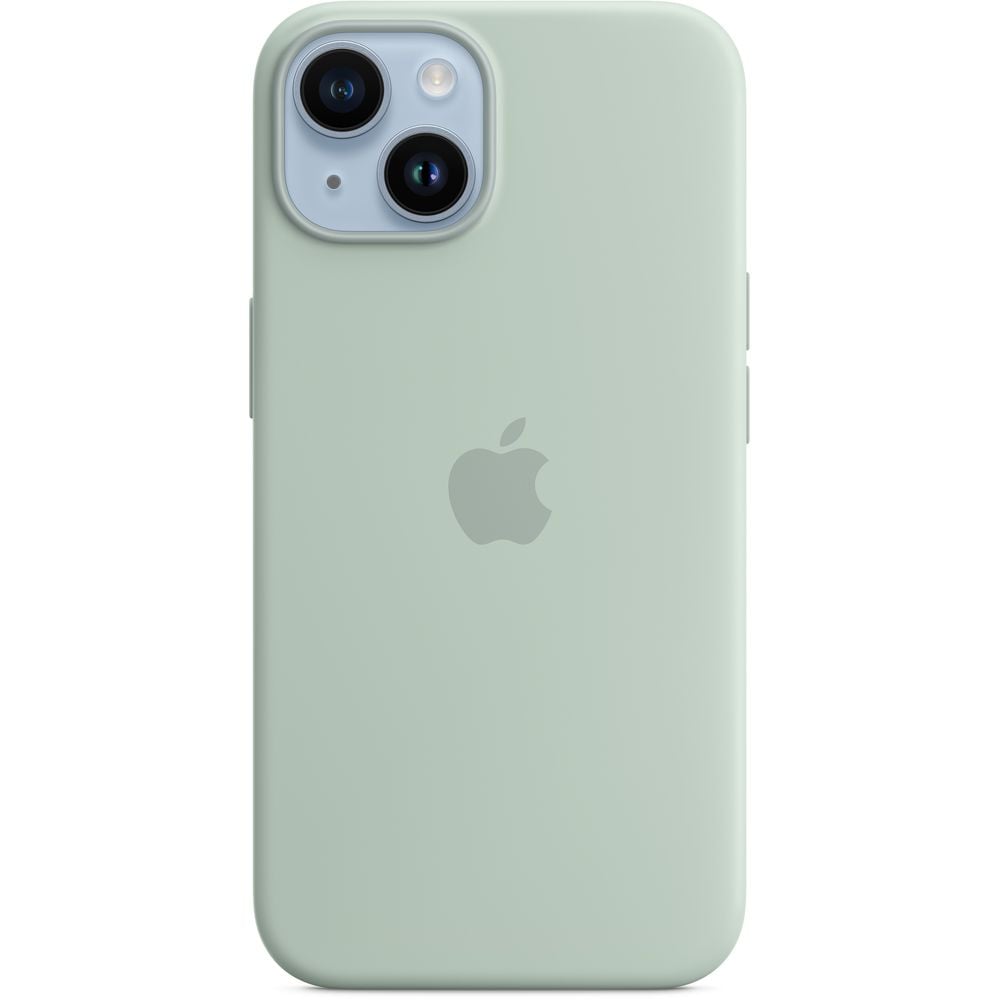 Apple iPhone 14 Silicone Case Succulent with MagSafe Apple iPhone 14 Silicone Case Succulent with MagSafe