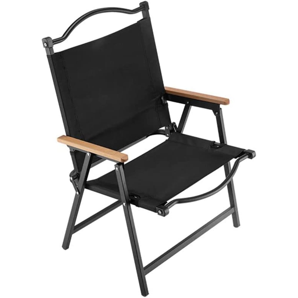 COOLBABY Outdoor Folding Chair Black Large COOLBABY Outdoor Folding Chair Black Large