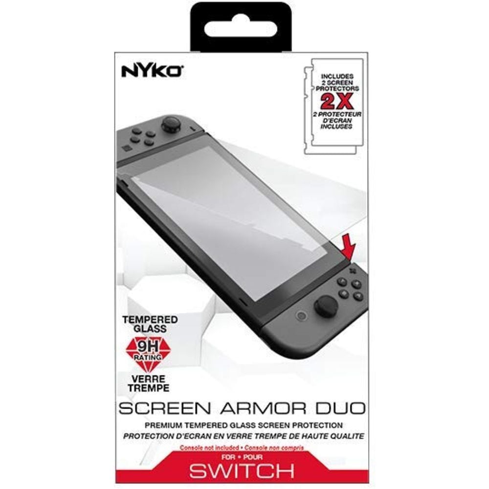 Nyko Screen Armor Duo for Nintendo Switch Clear Nyko Screen Armor Duo for Nintendo Switch Clear