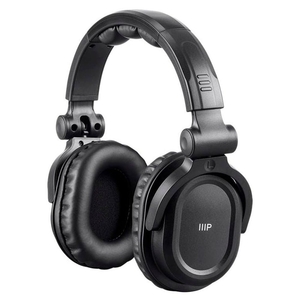 Monoprice 24735 Wireless Over The Ear Headphone - Black