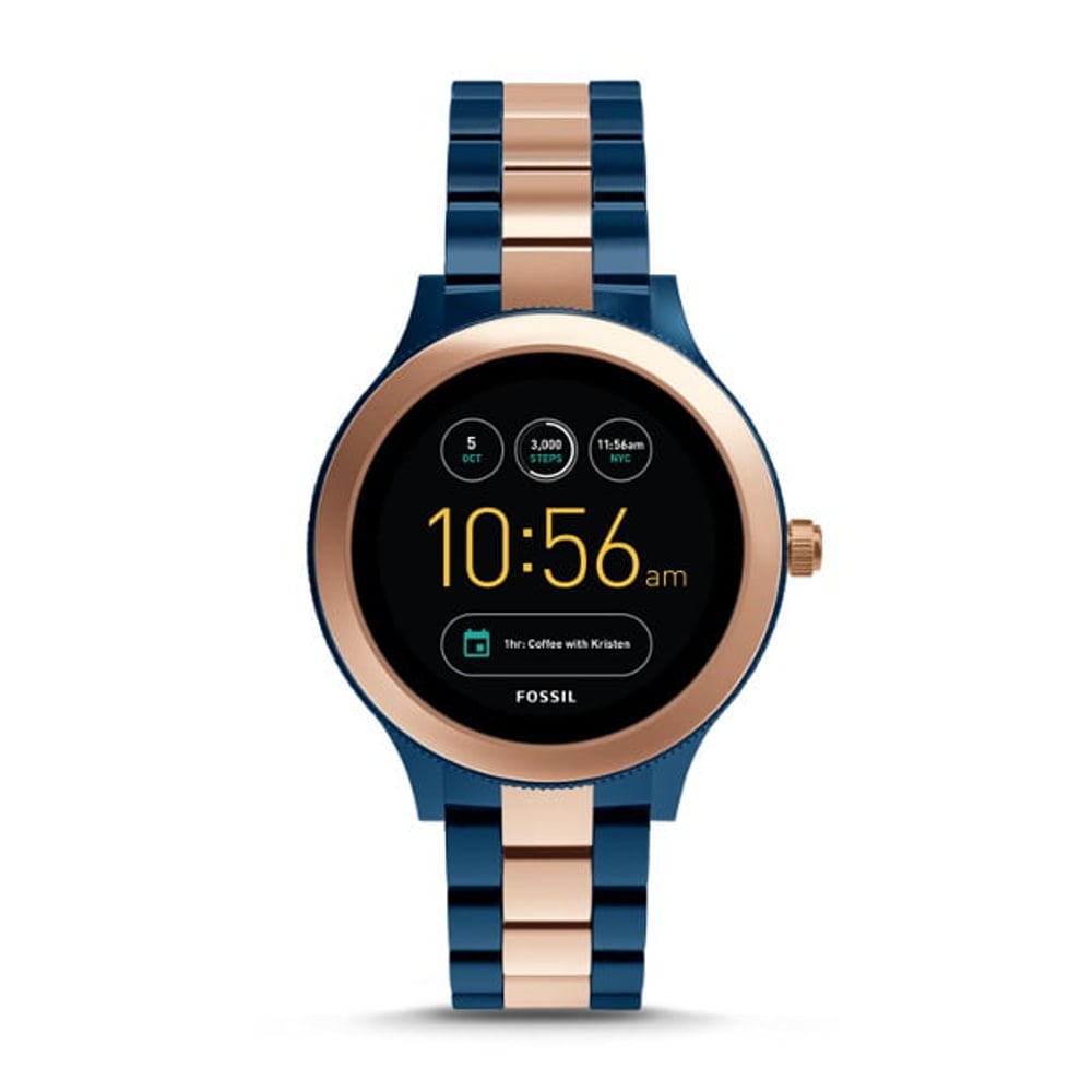 Fossil FTW6002 Gen 3 Smartwatch - Q Venture Rose Two-Tone Stainless Steel