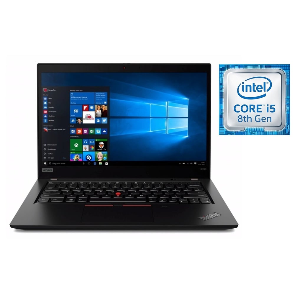Lenovo ThinkPad X390 Core i5-8265U 8GB RAM 256GB SSD Win10P 13.3
