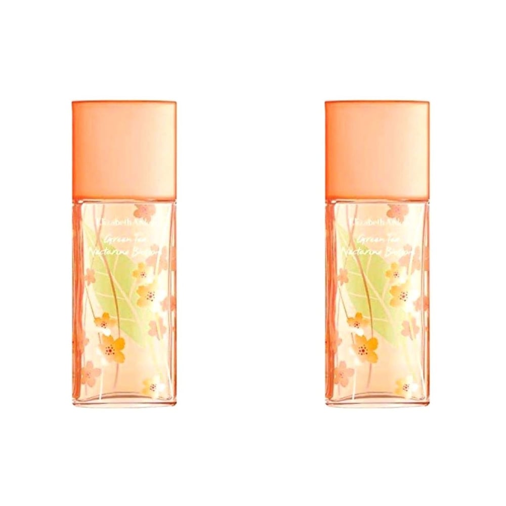 Elizabeth Arden Green Tea Nectarine Blossom Edt 100ml Women X2 Bundle Offer Elizabeth Arden Green Tea Nectarine Blossom Edt 100ml Women X2 Bundle Offer
