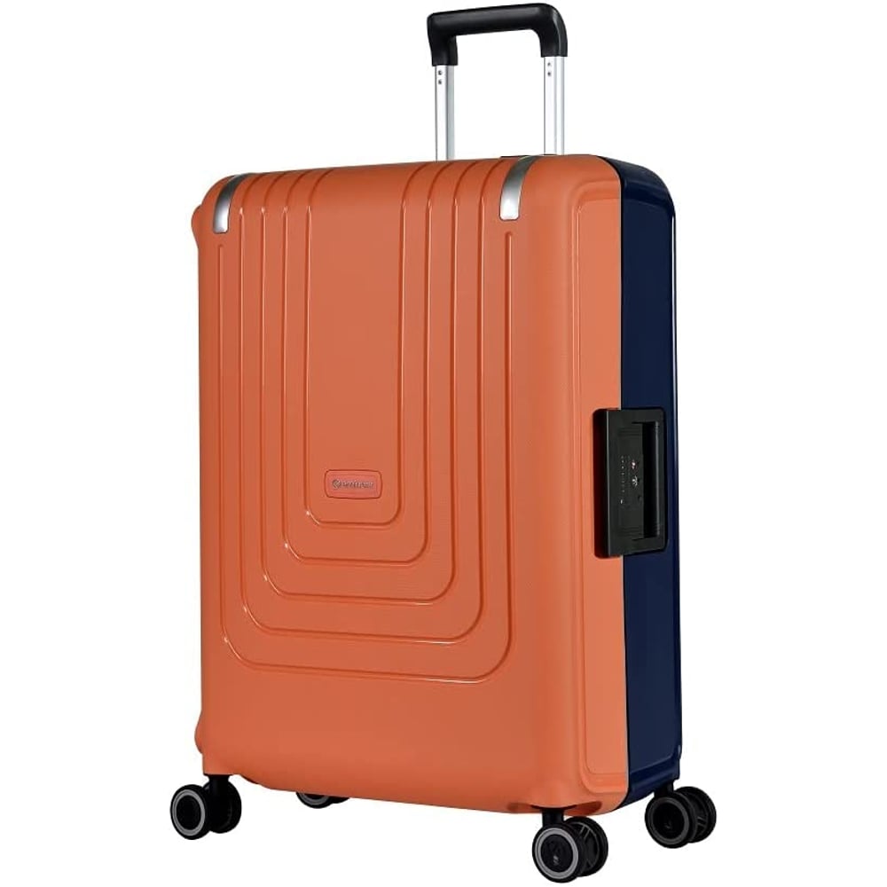 Eminent 4 Wheel Hard Casing Chech-In Luggage Trolley 61cm Darkblue Orange B0006-26 Eminent 4 Wheel Hard Casing Chech-In Luggage Trolley 61cm Darkblue Orange B0006-26