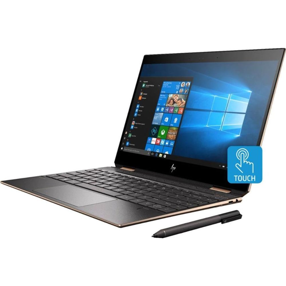 HP Spectre x360 13t-aw000 CTO Laptop - Core i7 1.3GHz 16GB 512GB Shared Win10 13.3inch FHD Dark Ash Silver English Keyboard HP Spectre x360 13t-aw000 CTO Laptop - Core i7 1.3GHz 16GB 512GB Shared Win10 13.3inch FHD Dark Ash Silver English Keyboard