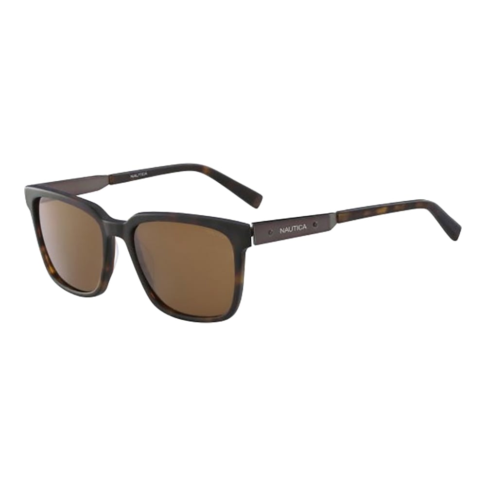 Nautica Square Brown Sunglasses Unisex N6227S-215-56