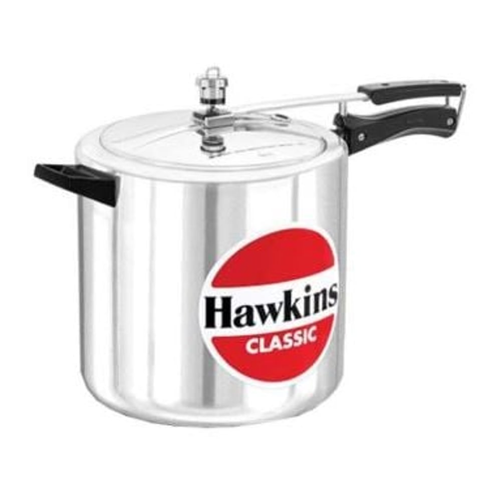 Hawkins Classic Alluminium Pressure Cooker 12L Silver
