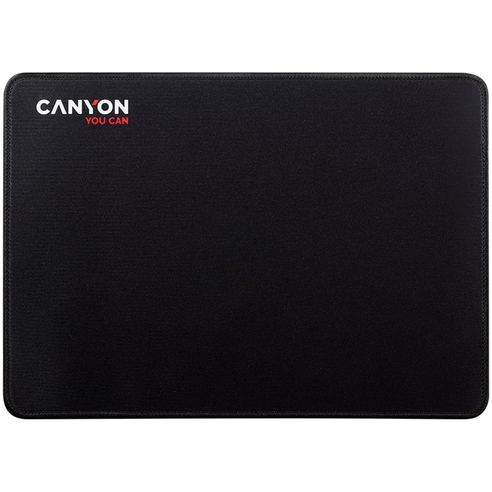 Canyon Mouse Pad 350x250x3mm Multipandex Fully Black With Our Logo (non Gaming)blister Cardboard