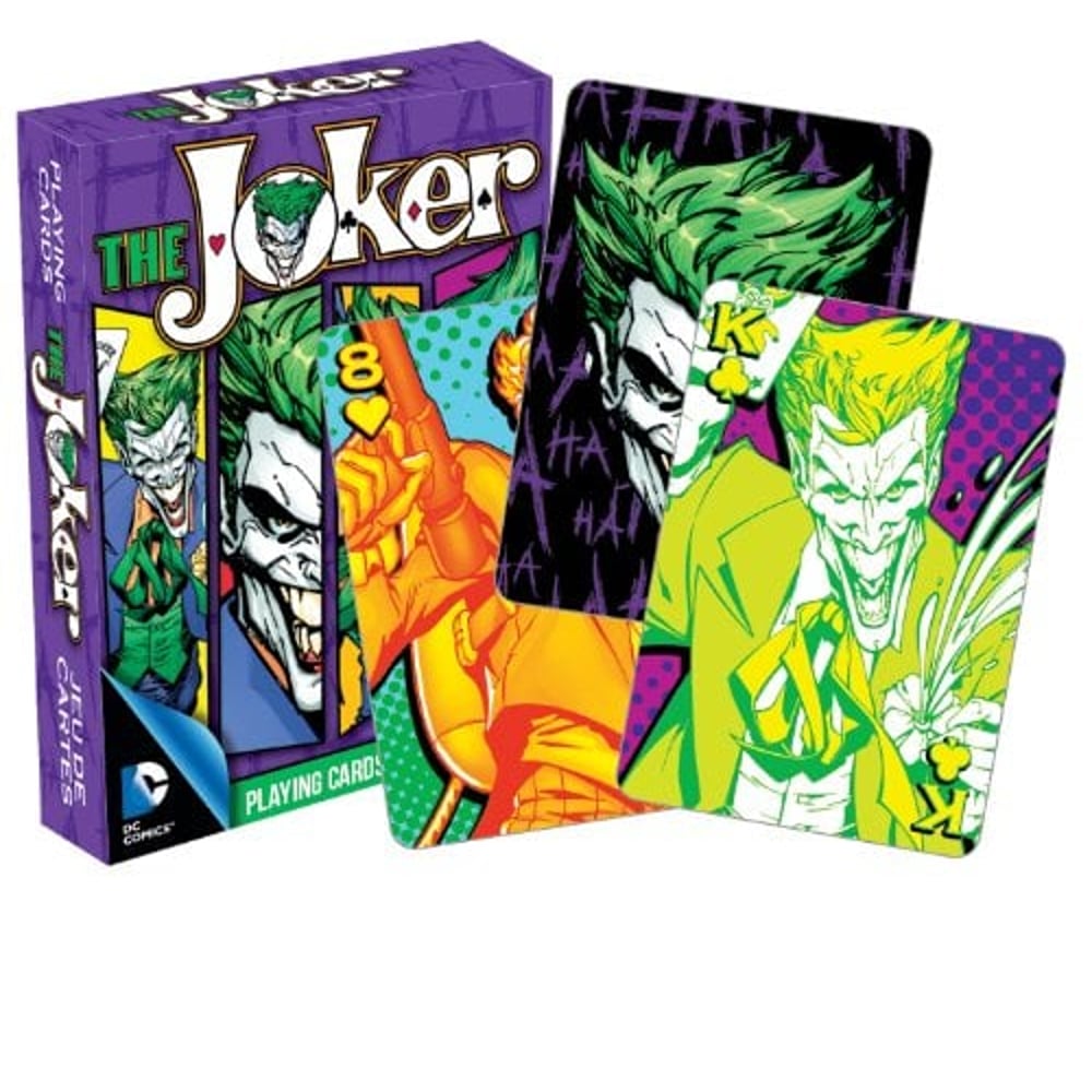 Aquarius Dc Comics Joker Playing Cards Aquarius Dc Comics Joker Playing Cards