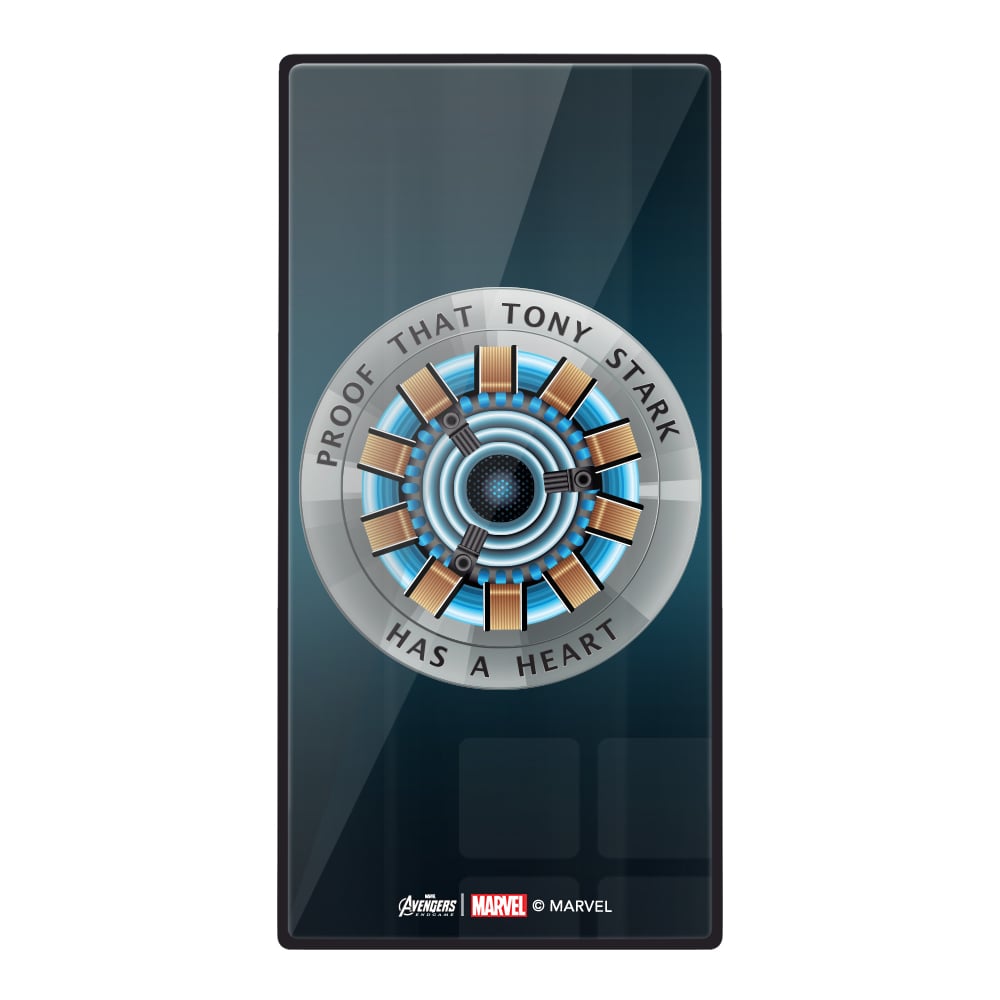 Marvel Iron Man Arc Reactor 5000 mAh Reflective Power Bank 14 x 7 x 1.1centimeter Multicolour 514-1355 Marvel Iron Man Arc Reactor 5000 mAh Reflective Power Bank 14 x 7 x 1.1centimeter Multicolour 514-1355