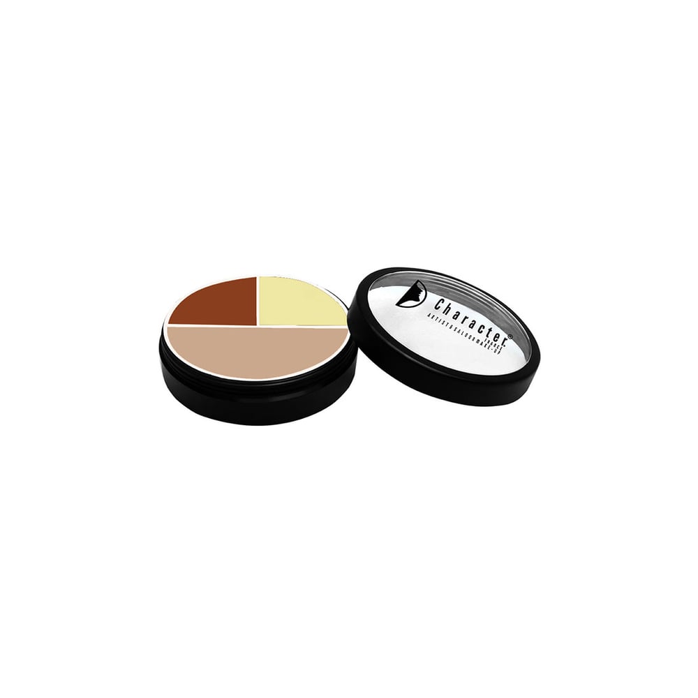 Character Ultra Foundation 3 Color Concealer Multicolor CUF004