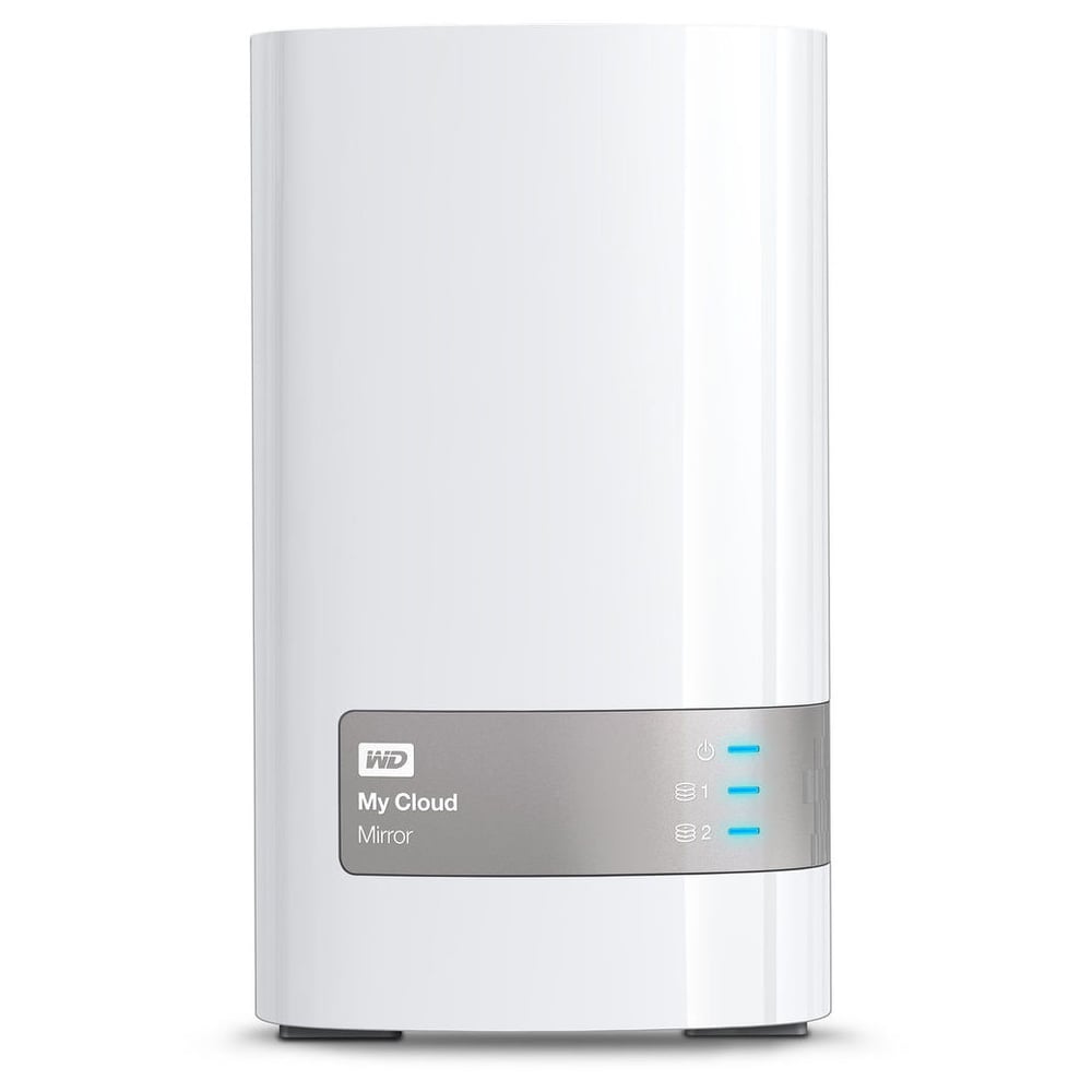 Western Digital My Cloud Mirror NAS 6TB WDBWVZ0060JWTEESN