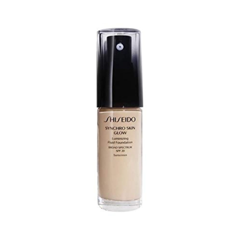 Shiseido Synchro Skin Glow Luminizing Fluid Foundation Spf 20, No. 3 Neutral, Ounce Shiseido Synchro Skin Glow Luminizing Fluid Foundation Spf 20, No. 3 Neutral, Ounce
