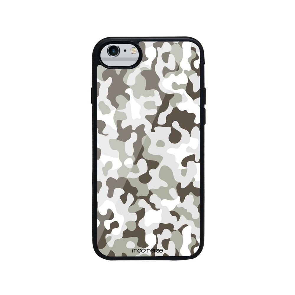 Camo Grey - Glass Case for iPhone 6S Camo Grey - Glass Case for iPhone 6S
