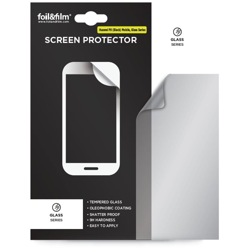 Foil & Film HP9006 Glass Series Screen Protector Black For Huawei P9