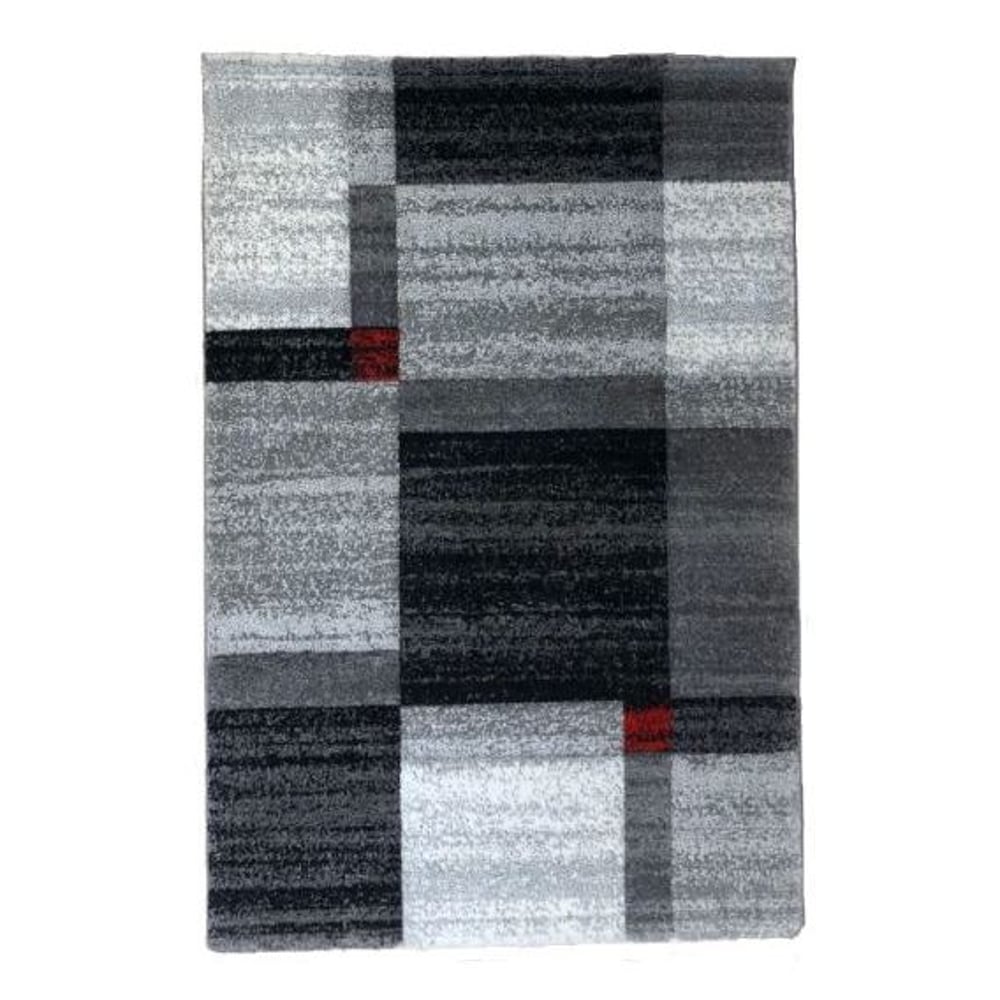 Diamond Collection Modern Design Carpet Multi-Color