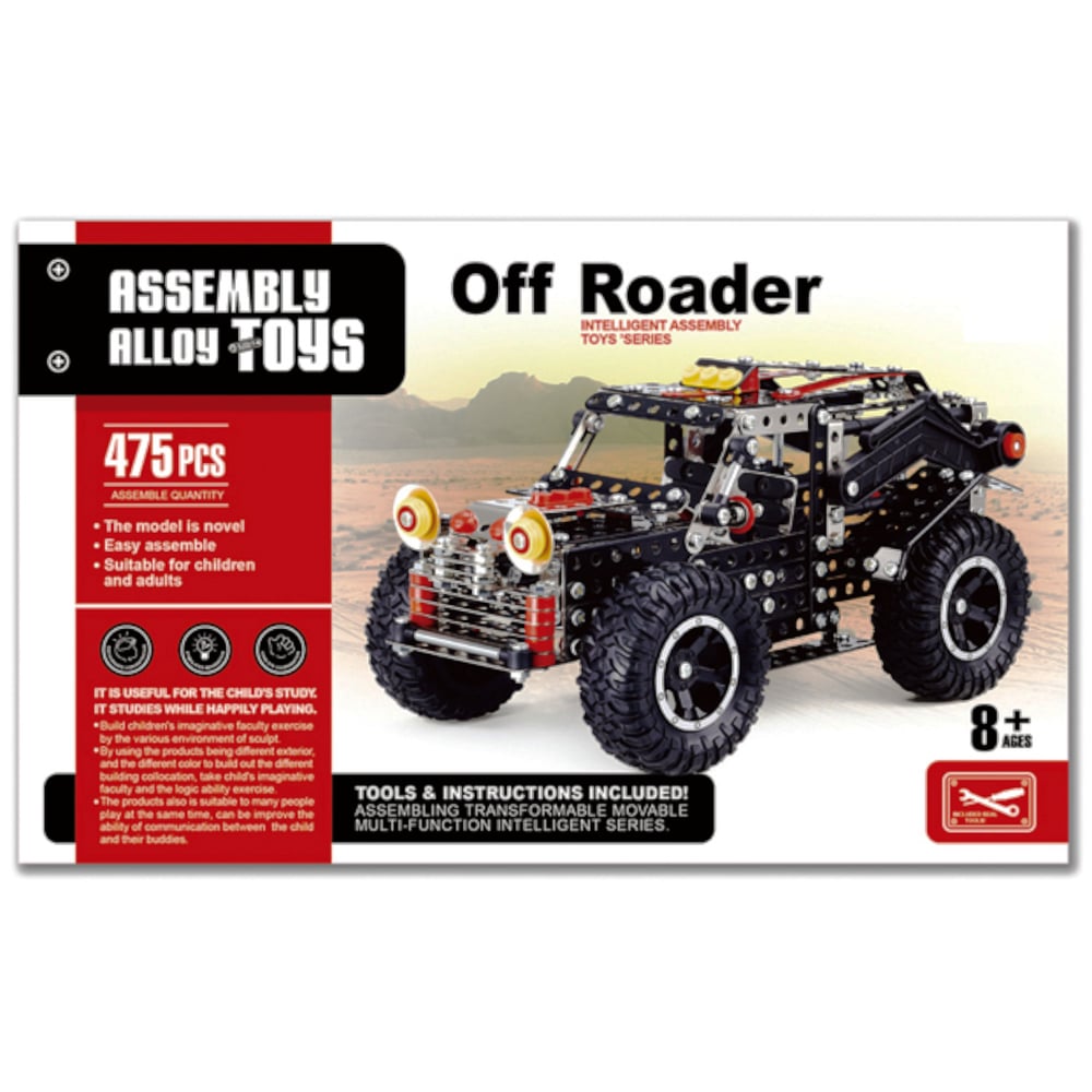 Buy Assembly Alloy Toys Off Roader 475pcs Online in UAE Sharaf DG