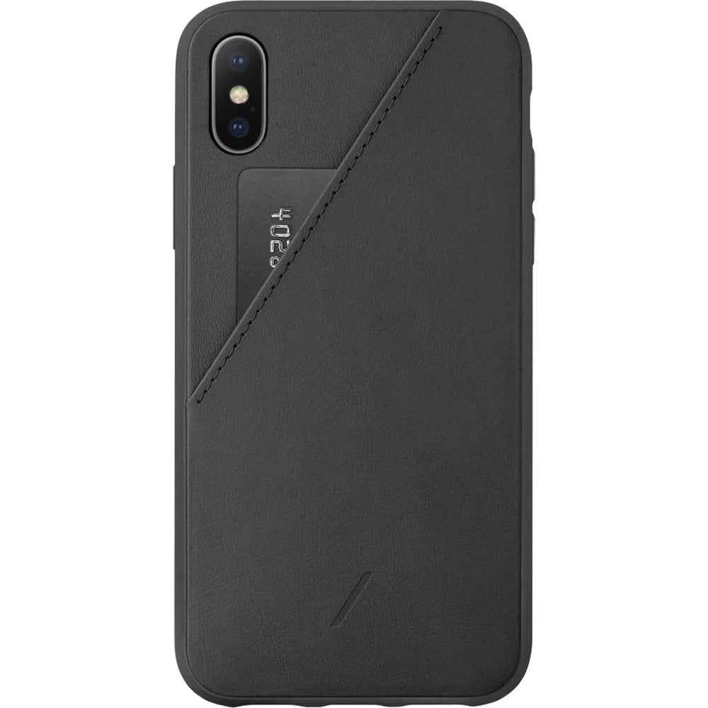 Native Union Clic Card Case Black For iPhone XS/X