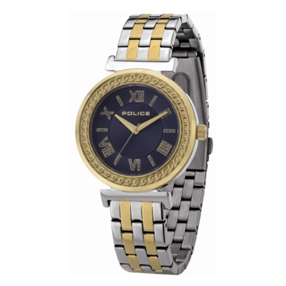 Police P 14880MSTG-D03M Sterling Ladies Watch