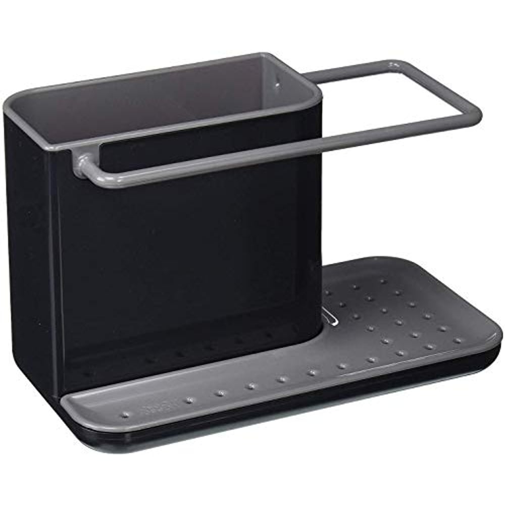 Joseph Joseph Sink Caddy Kitchen Sink Organizer Sponge Holder Dishwasher-Safe, Regular, Gray