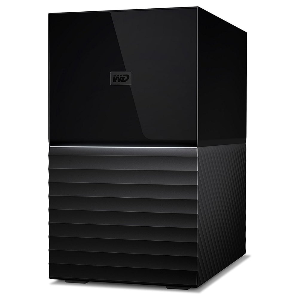 Western Digital My Book Duo Desktop Hard Drive USB3.0 12TB Black WDBFBE0120JBKEESN