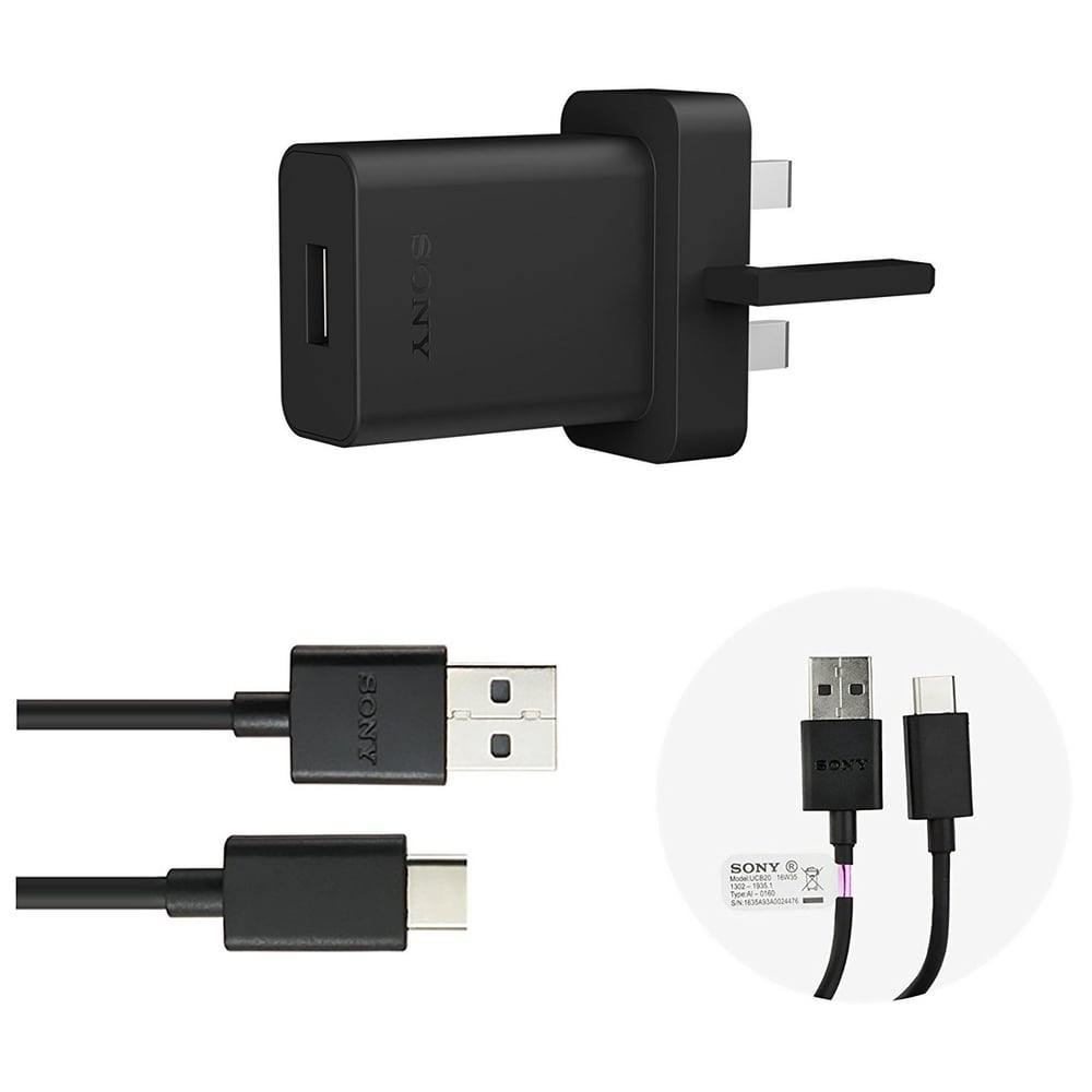 Sony Type C Charger Black UCH20C