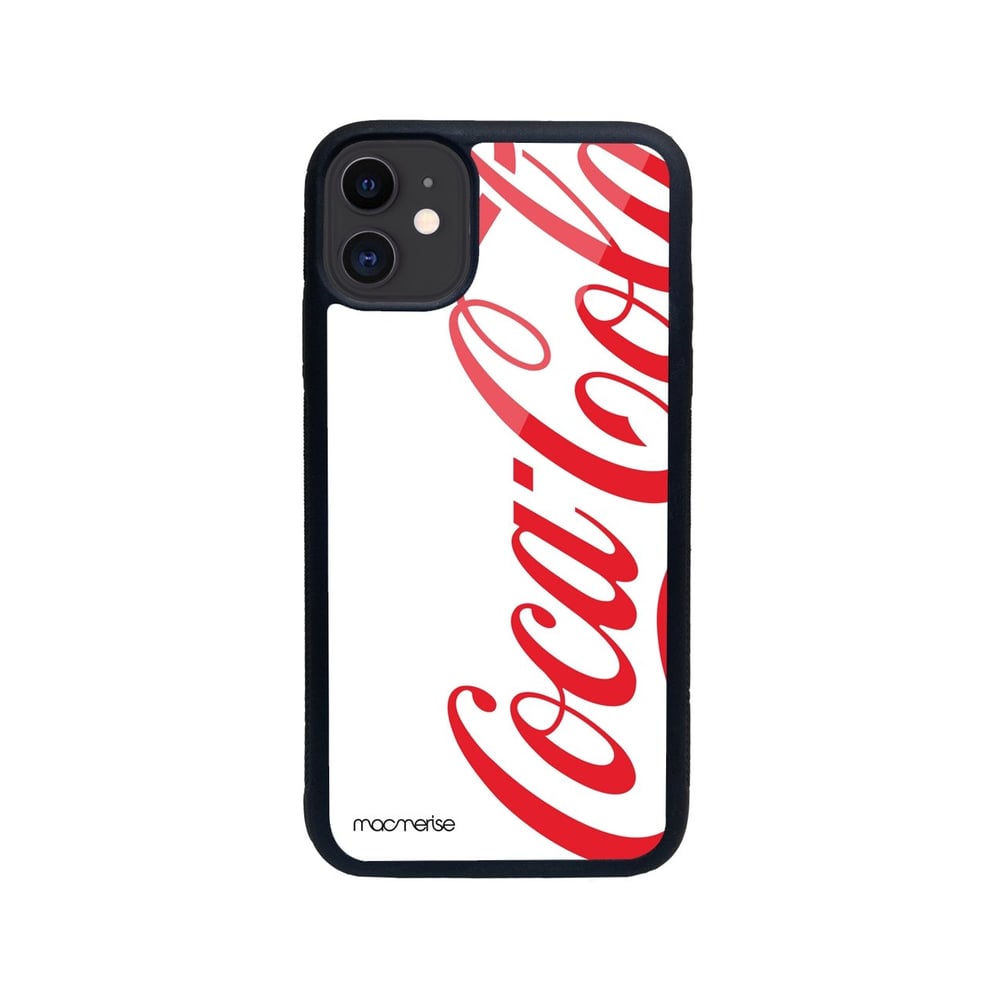 Coke White Red - Glass Case for iPhone 11 Coke White Red - Glass Case for iPhone 11