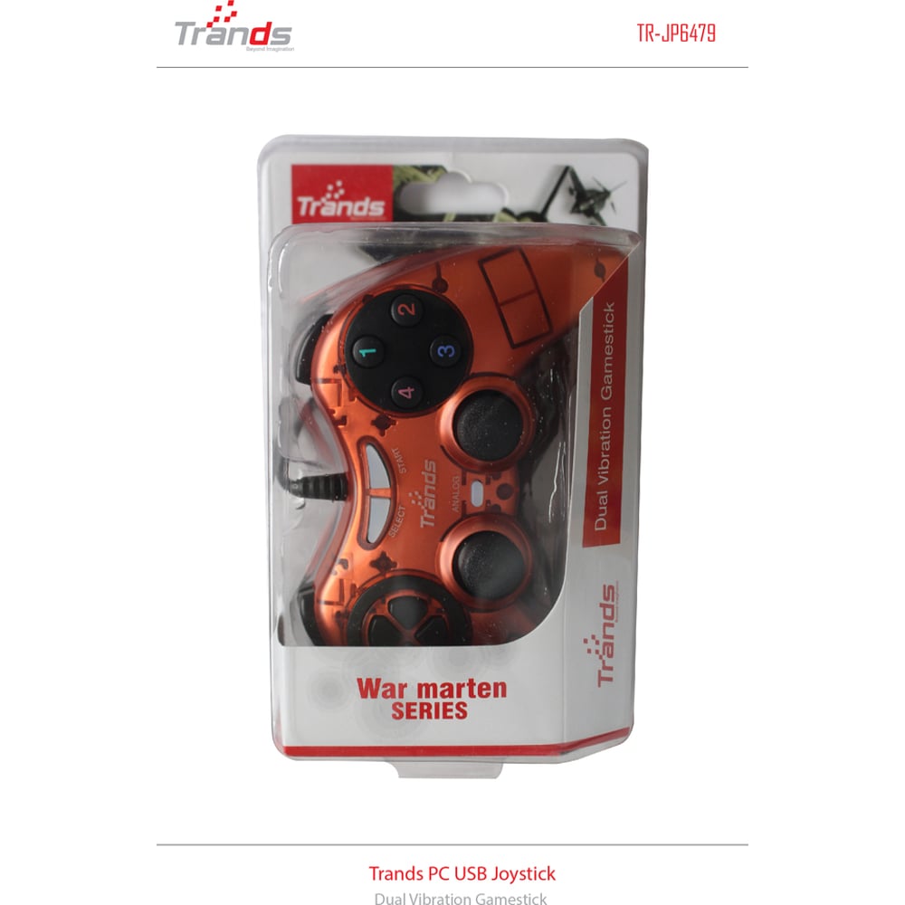 Trands TRJP6479 PC USB Joystick