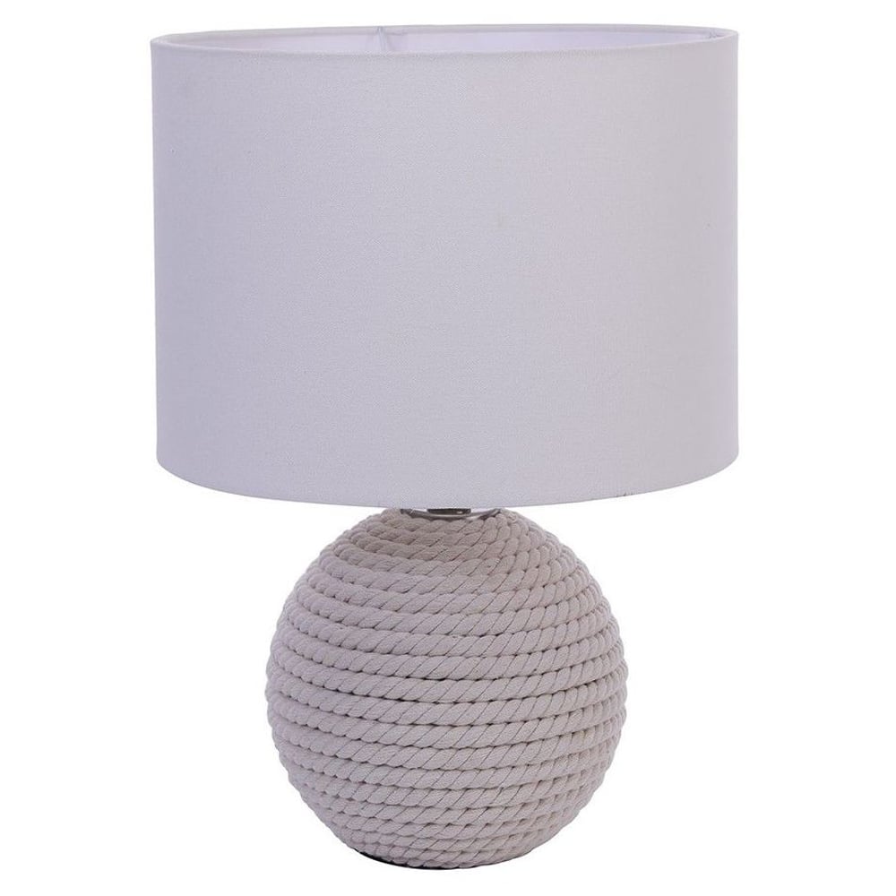 Pan Emirates Logan Rope Table Lamp Beige price in Bahrain, Buy Pan Emirates Logan Rope Table