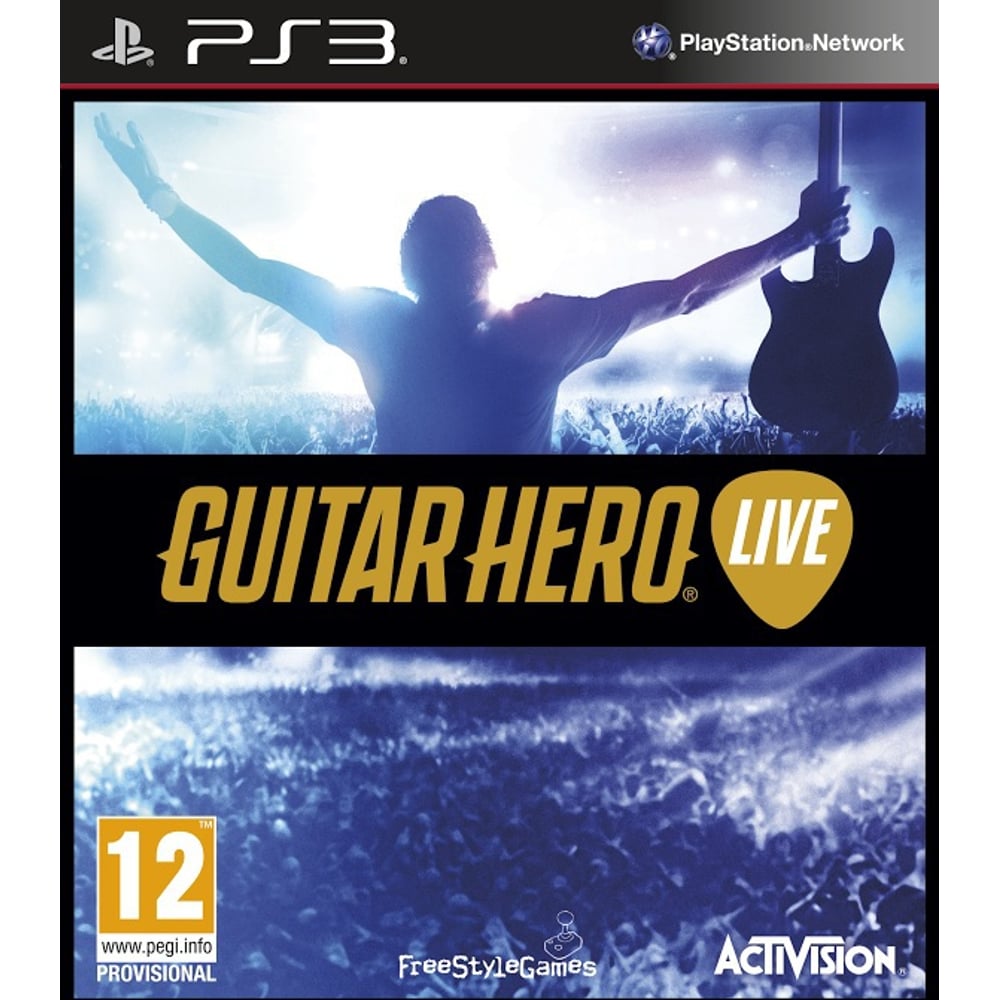 PS3 Guitar Hero Live Game PS3 Guitar Hero Live Game