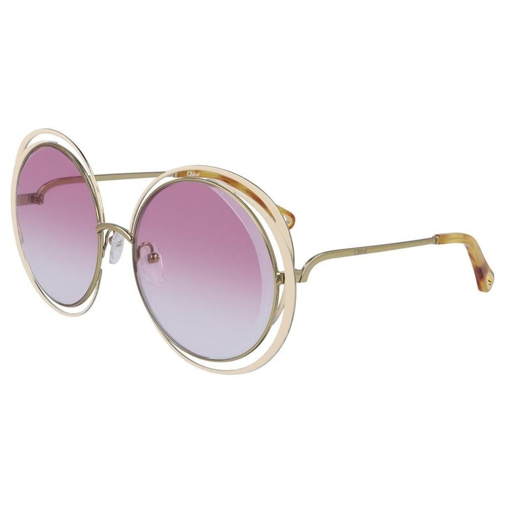 CHLOE Round Gold Sunglasses For Women CL-CE155S-795-59