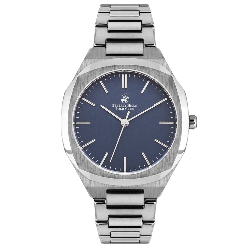 Beverly Hills Polo Club Men's Analog Blue Dial Watch - Bp3023x.390 Beverly Hills Polo Club Men's Analog Blue Dial Watch - Bp3023x.390