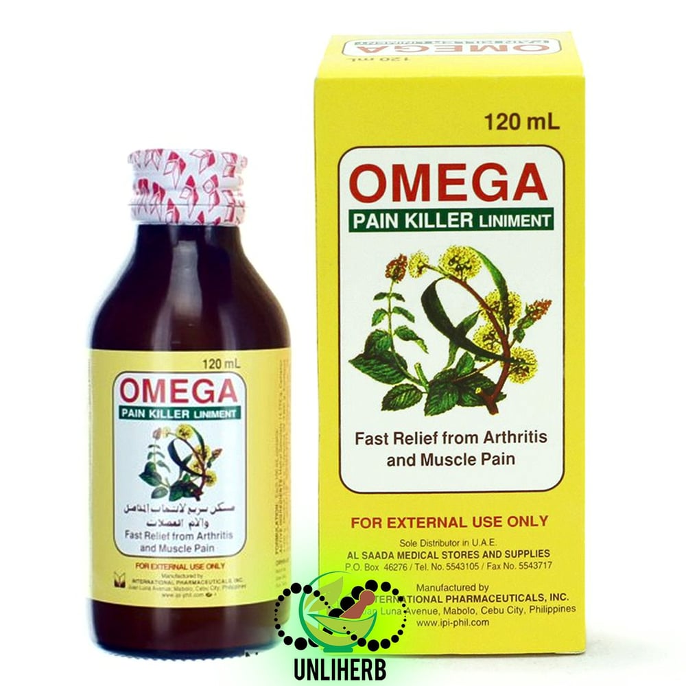 Buy Omega Liniment Oil 120ml Online in UAE Sharaf DG
