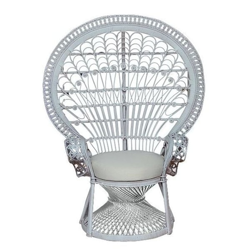 Pan Emirates Petoshi Garden Chair With Cushion White