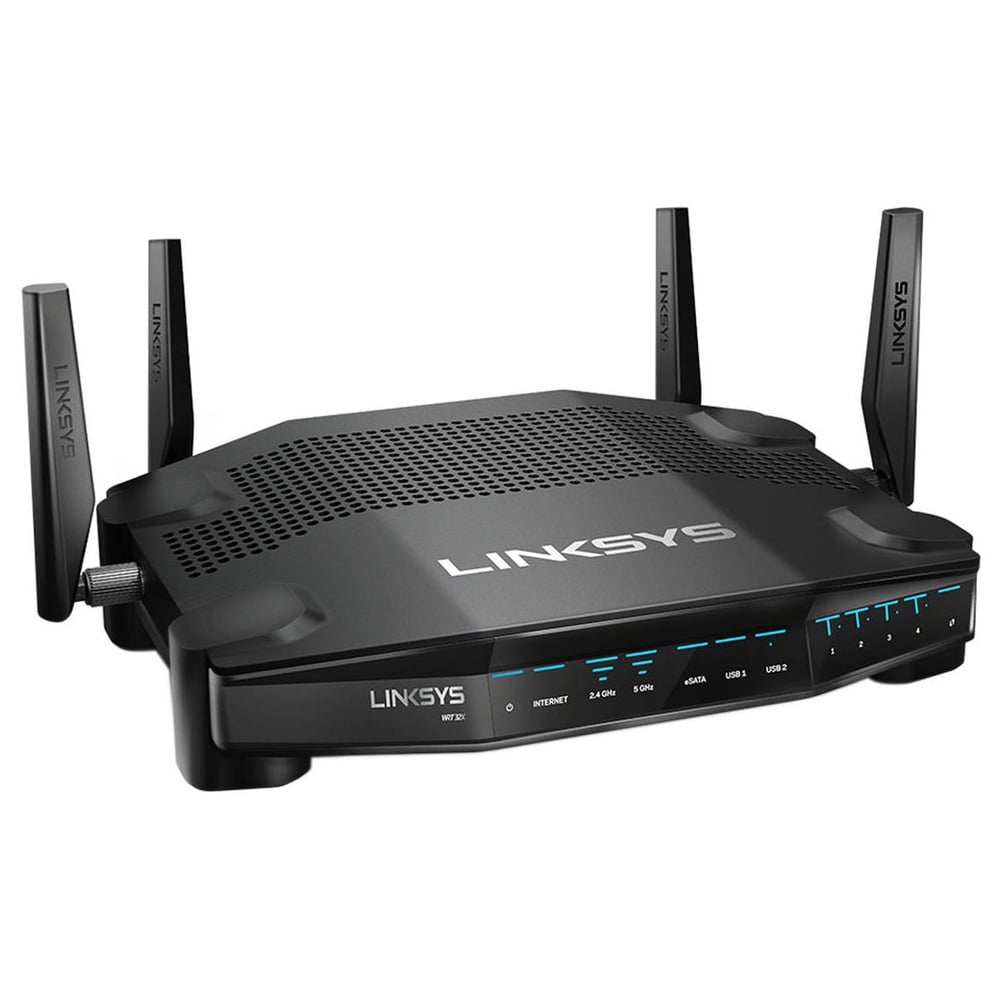 Linksys WRT32X AC3200 MUMIMO Dual Band Gigabit WiFi Gaming Router Linksys WRT32X AC3200 MUMIMO Dual Band Gigabit WiFi Gaming Router