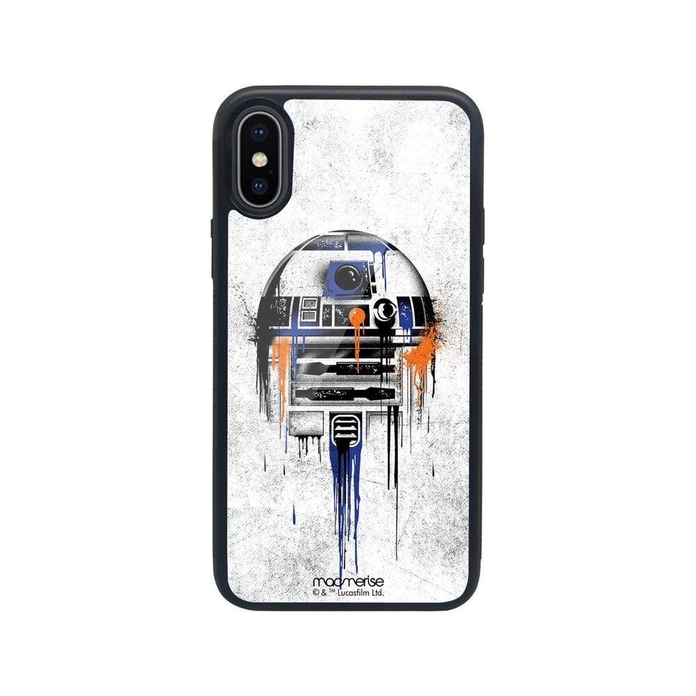 Macmerise Astro Droid - Glass Phone Case For Iphone X