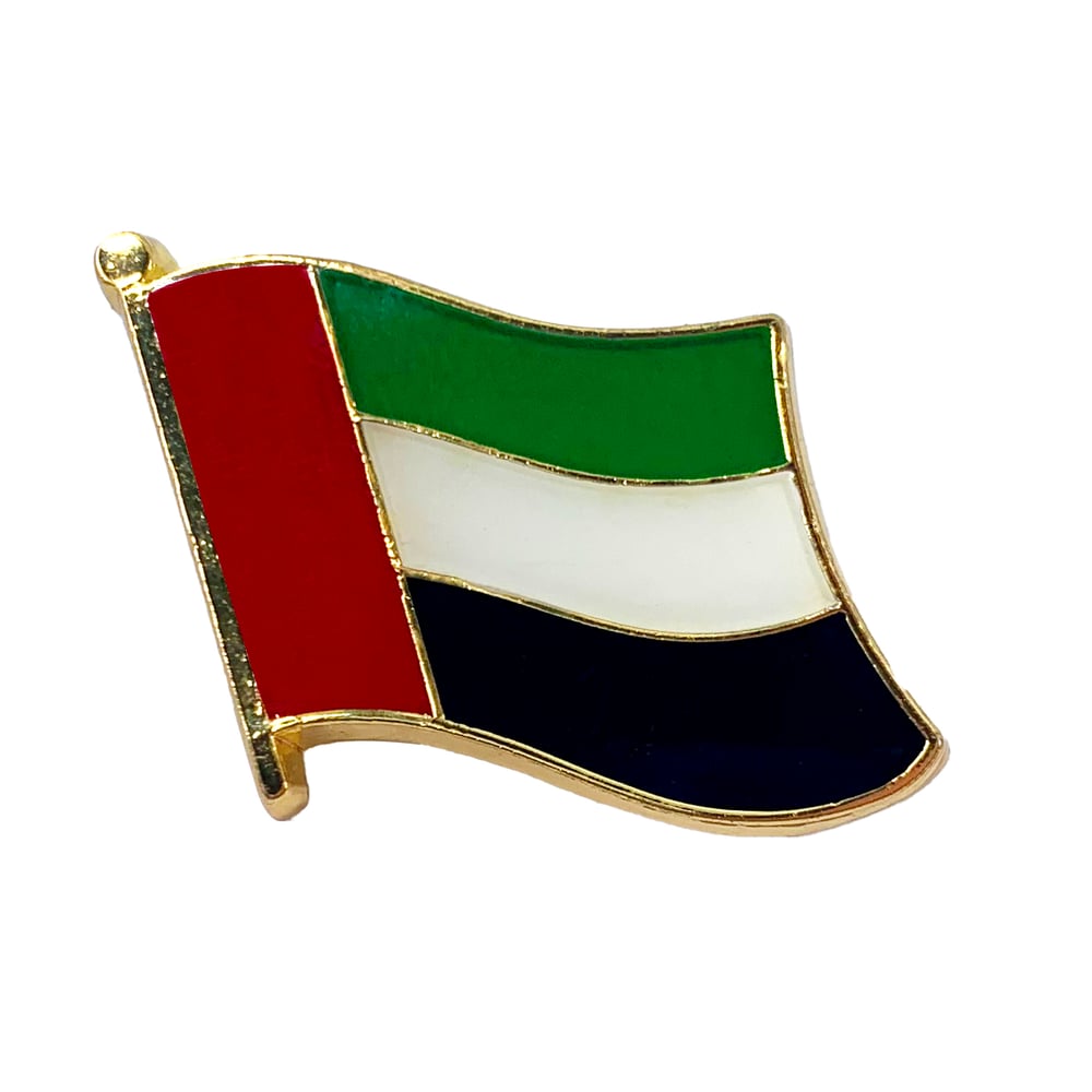 Uae Flag Pins 4pcs/pk 2c3cm
