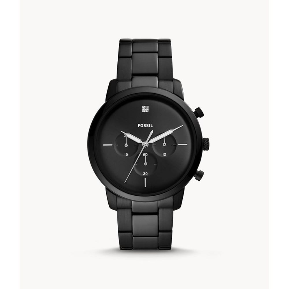 Fossil Neutra Chronograph Black Stainless Steel Watch FS5583 Fossil Neutra Chronograph Black Stainless Steel Watch FS5583