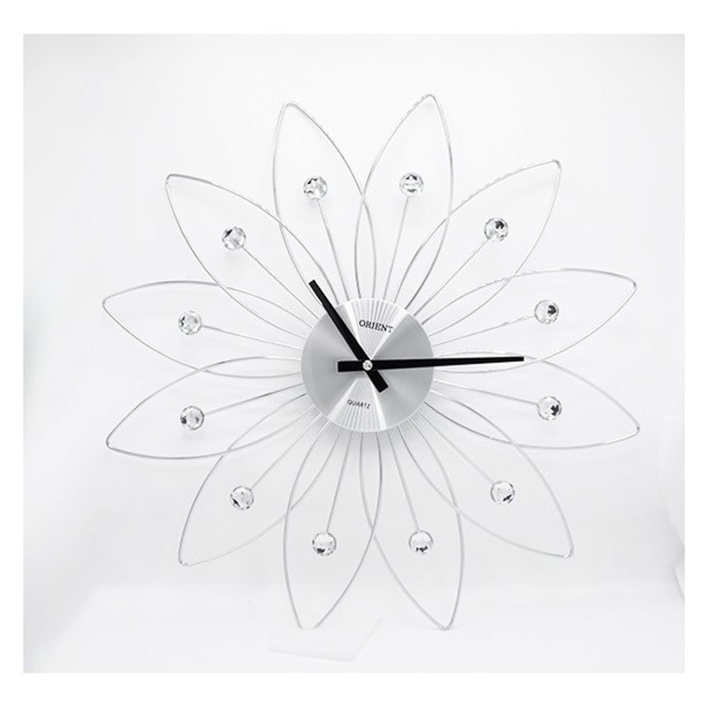 Orient Spider Metal and Stone Wall Clock