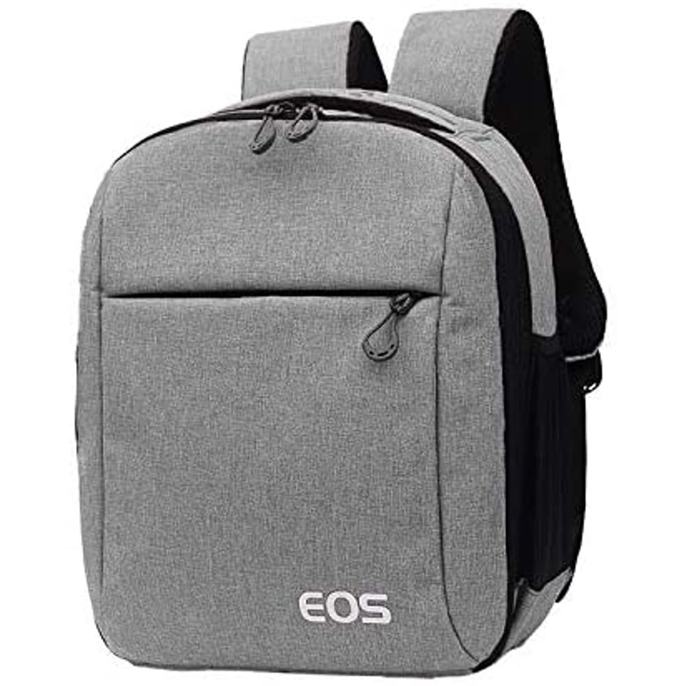 Coopic Bp-08 Grey Canvas Camera Backpack 10.62inch X 6.69inch X 13.38inch Waterproof Bag For Dslr Slr Camera Speedlite Flash Camera Lens And Accessories Coopic Bp-08 Grey Canvas Camera Backpack 10.62inch X 6.69inch X 13.38inch Waterproof Bag For Dslr Slr Camera Speedlite Flash Camera Lens And Accessories